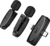 Microphone de Lavalier sans fil Lightning / USB C Hoco 2 Voir les images du produit 7