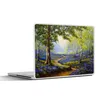 MuchoWow® Laptop Aufkleber Sticker Cover Gemälde - Natur - Produktbild-Vorschau 1