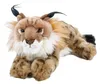 Kuscheltier Luchs liegend 30 cm braun/schwarz Plüschluchs Produktbild-Vorschau 1