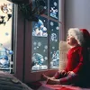 Zelfklevende kerstdecoraties voor ramen, dubbelzijdige Productafbeelding-voorbeeld 4
