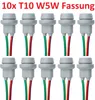10x T10 W5W Gummi-Fassung Grau + Kabel Produktbild-Vorschau 2