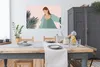 MuchoWow® Poster Sommer - Frauen - Pflanzen - Tropisch Produktbild-Vorschau 3
