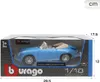 Bburago Porsche 356B Cabriolet 1961 modrá 1:18 Anteprima dell’immagine prodotto 15