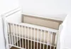 BRAUN Atmungsaktiv 2 TLG. Netzstoff BETTUMRANDUNG Babybett Produktbild-Vorschau 2