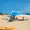 Duży namiot tarp plażowy baldachim parawan słoneczny 2x2m Podgląd zdjęcia produktu 2