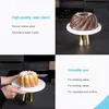 Intirilife Kuchenplatte Tortenständer mit goldenen Standfuß Produktbild-Vorschau 5