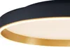 Designowa lampa sufitowa, czarna ze złotymi akcentami, 60 Podgląd zdjęcia produktu 2