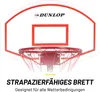 Dunlop Basketballkorb mit Ständer - Basketballkörbe - Produktbild-Vorschau 5