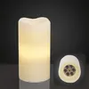 LED-Wachskerze mit Sternenprojektion, batteriebetrieben mit Produktbild-Vorschau 2