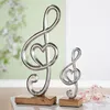 GILDE Standrelief, Notenschlüssel, Aluminium, Mangoholz, Produktbild-Vorschau 3
