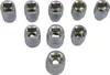 A collection of metal socket wrenches on a white background. Anteprima dell’immagine prodotto