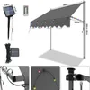 Jopassy tenda a morsetto con LED tenda senza foratura tenda Anteprima dell’immagine prodotto 2