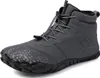 ASKSA Damen Herren Winter Barfussschuhe Wasserdicht Warm Produktbild-Vorschau 1