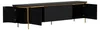 TV-meubel, 6 deuren, ribbeldesign, afgeronde hoeken, MDF, Productafbeelding-voorbeeld 13