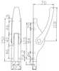 Tortreibriegel PLANO 16mm Schlaufenanzahl 4 STA hell Produktbild-Vorschau 7
