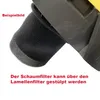 Trade-Shop 2in1 Set: Rundfilter + Motorfilter kompatibel Produktbild-Vorschau 2