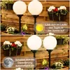 LUMILED 4 Stück Solar Gartenleuchte Solarlampe Solarkugeln Produktbild-Vorschau 10