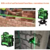 Lasermessgerät 3D Laser Level 12 Lines Grünes 360º Produktbild-Vorschau 9