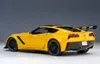 Autoart 71278 Chevrolet Corvette C7 ZR1 Racing 2019 gelb Produktbild-Vorschau 16