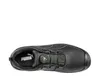 A top-down view of a black Puma safety shoe. Produktbild-Vorschau