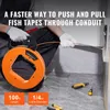 SucceBuy Einziehhilfe für Einziehbänder, 30 m, 6,35 cm (100 Produktbild-Vorschau 2