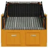 vidaXL Strandkorb mit Dach Poly Rattan und Massivholz Produktbild-Vorschau 6