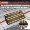 Pyle Auffahrrampe PKW – Bordsteinrampe Gummi Schwarz Produktbild-Vorschau 4