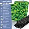 ELONEO Paski osłonowe z PVC do ogrodzenia z podwójnych Podgląd zdjęcia produktu 2