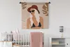 MuchoWow® Wandteppich Wandbehang Sommer - Frau - Bikini Produktbild-Vorschau 1