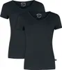 RED by EMP Damen schwarze Basic T-Shirts im Doppelpack mit Produktbild-Vorschau 1