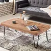 Wohnling tavolino in legno massiccio di acacia 115 x 60 x Anteprima dell’immagine prodotto 13