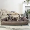4L Textil TEO Hundekorb mittelgroße Hunde Kuscheliges Produktbild-Vorschau 2