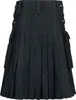 Altana Industries Mittellanger Rock Herren Black Kilt Produktbild-Vorschau 2