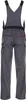 Planam Latzhose Highline Gr. 25 schiefer/schwarz/rot Produktbild-Vorschau 3