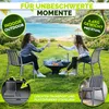 Lot de 6 chaises de jardin tillvex® empilables et Voir les images du produit 7