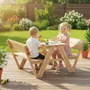 COSTWAY Kinder Picknicktisch, Kindersitzgruppe outdoor mit Produktbild-Vorschau 8