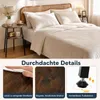 KOMFOTTEU Couchtisch rund, Ø39 cm Wohnzimmertisch klein mit Produktbild-Vorschau 3