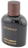 Luxuriöser Flakon der Dolce & Gabbana Intenso After Shave Lotion, schlichtes Design in Braun mit goldener Aufschrift und 125 ml Inhalt. Anteprima dell’immagine prodotto