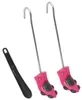 vidaXL Stiefelspanner mit Schuhanzieher Rosa EU 34-40 Produktbild-Vorschau 7