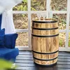Botte decorativa in legno spazzolato e trattato, 80x50 cm Anteprima dell’immagine prodotto 5
