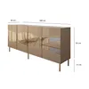 Skye Decor, Nice - Bronze, Gold, Konsole, Bronze, 180 x 40 Produktbild-Vorschau 8