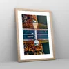 Gerahmtes Poster - Rahmen in heller Eiche - Brücke Produktbild-Vorschau 8