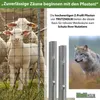 Z-Profil Zaunpfosten 230 cm feuerverzinkt 10x Zaunpfähle Produktbild-Vorschau 5