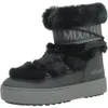 Moon Boot Mb Ltrack Faux Fur Wp Czarny Podgląd zdjęcia produktu 1