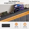 Letto a molle con contenitore INONEFT, 90x200 cm, con 2 Anteprima dell’immagine prodotto 5