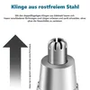 Nasenhaartrimmer elektrisch – Trimmer für Nase, Ohren, Produktbild-Vorschau 2