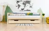Under Bed Wooden Drawer with two cutouts BUDDY on Wheels - Produktbild-Vorschau 11