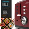 Tostapane Arendo a 4 scomparti in acciaio inox per 4 fette, Anteprima dell’immagine prodotto 3