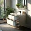 Waschtisch mit Unterschrank ONE mit Waschbecken 2 große Produktbild-Vorschau 8