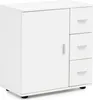 WOHNLING Badschrank WL5.877 Weiß 60x65,5x33 cm Midi-Schrank Produktbild-Vorschau 8